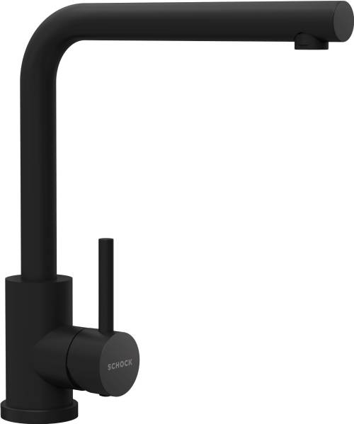 Cod. 534027S Miscelatore monocomando canna a ponte dritta KANTUS NERO OPACO