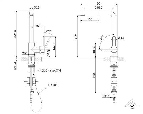 SMEG MID1MN MISCELATORI