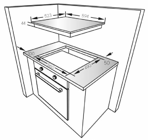 DAEWOO H6G41M2IT PIANI COTTURA GAS
