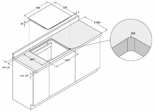 HOOVER HIF64DCS PIANI COTTURA ELETTRICI