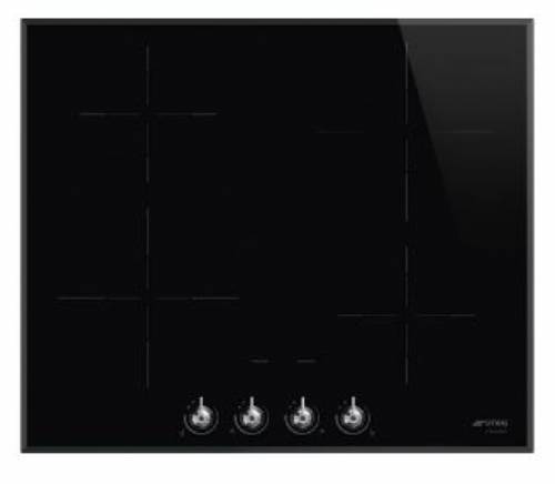 smeg SI364BM - PC INDUZ.4Z MANOPOLE