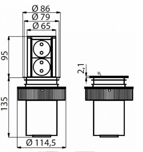 FOSTER 8000214 PIANI TOP