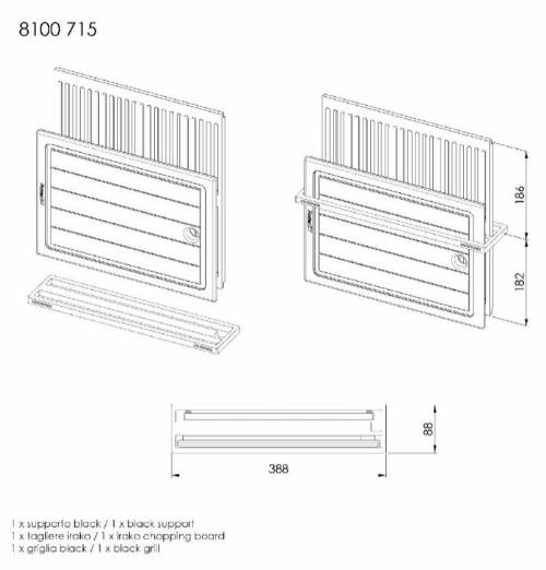 FOSTER 8100715 PIANI TOP
