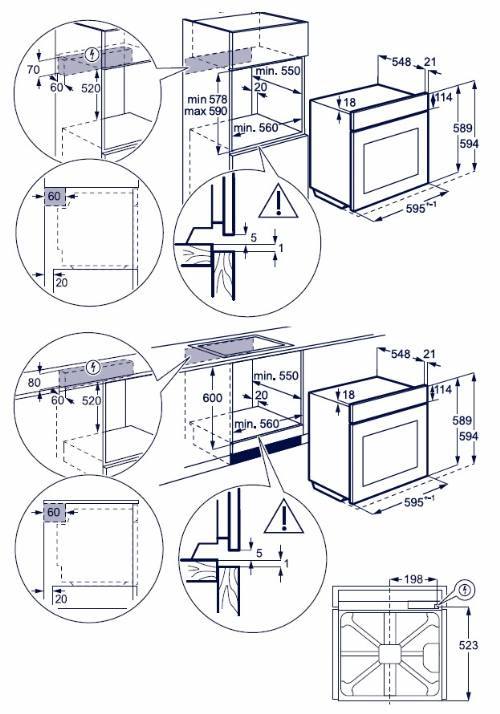 ELECTROLUX KOXBP28WH forno PIZZAEXPERT pirolitico