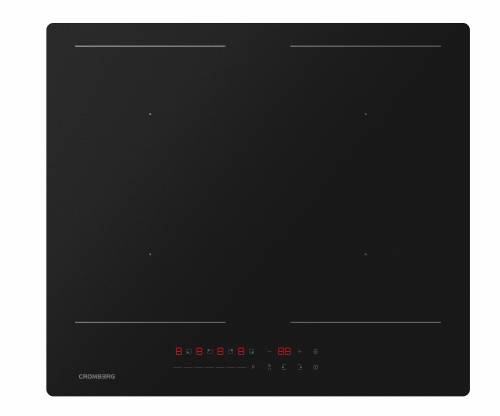 CROMBERG HIN604FM PIANO INDUZIONE 60 VETRO NERO OPACO