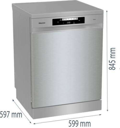 HISENSE HS643C90X Lavastoviglie Libera installazione 60 Hi4