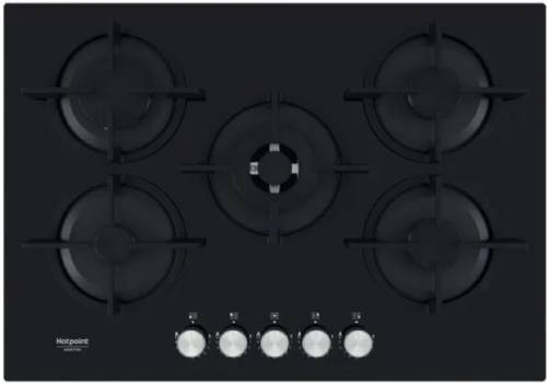 Hotpoint HAGS72SBK Piano cottura