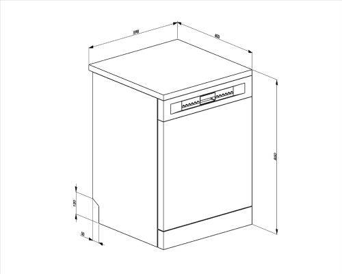 SMEG LVS292DN LAVASTOVIGLIE