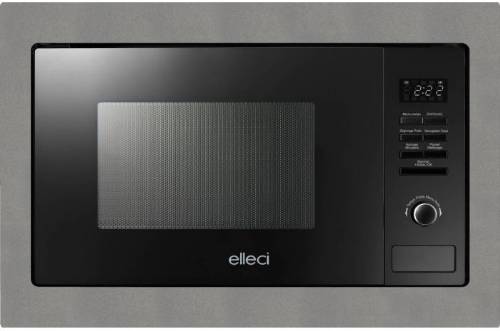 Elleci FGSP28148WS Forno Microonde 28 Lt Con Grill 1100W 8 Funzioni Led Cemento G48