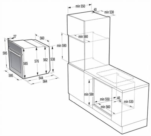 HISENSE BI64213SEPBG forno pirolitico inox