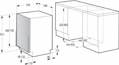 Lavastoviglie Incasso - HV523E10