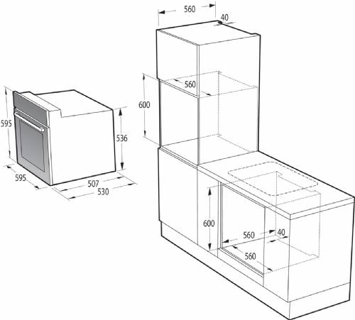 HISENSE BI62111AAX FORNO ELETTRICO INCASSO 60 CM HI2