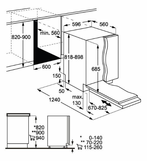 AEG PD8000 lavastoviglie