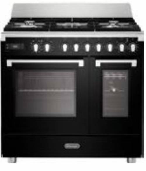 de longhi BS965TMXN-CUCINA 90CM NERA BRILLANTE