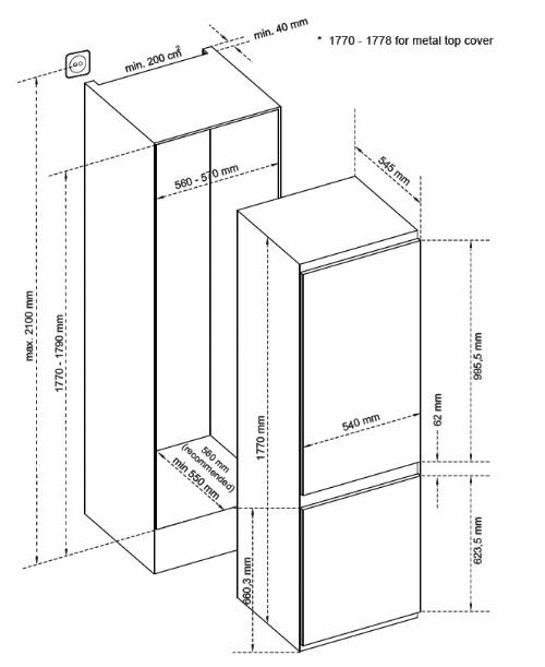 Frigo Combi