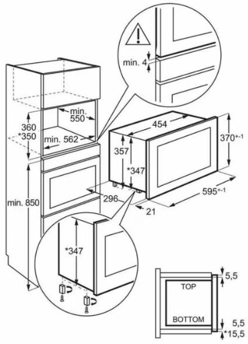 AEG NMB6G171SB microonde