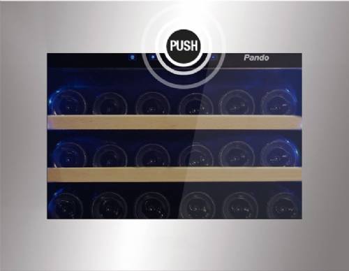PANDO PVMAVP 45-16 XR CANTINA VINO INCASSO CERNIERE DESTRE PUSH TO OPEN