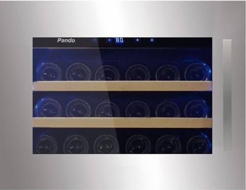 PANDO PVMAV 45-16 XL CANTINA VINO INCASSO CON MANIGLIA CERNIERE SINISTRE INOX