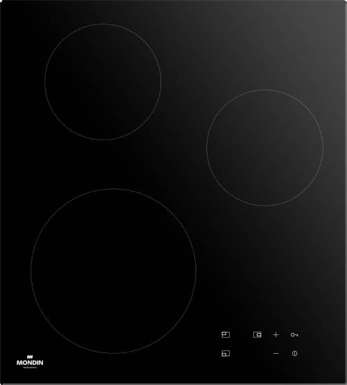 MONDIN VI46L5200 PIANO induzione 45 cm vetroceramica nero