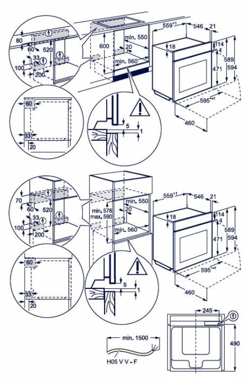 ELECTROLUX KOBAS3XH forno SteamBoost a vapore