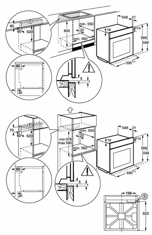Forno Serie 5000 SurroundCook® pirolitico
