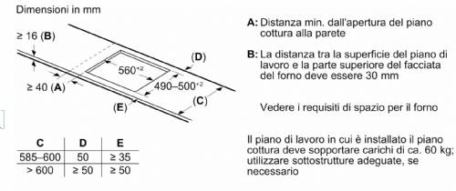 BOSCH PVQ61CHB1E PIANO induzione 60 cm nero opaco