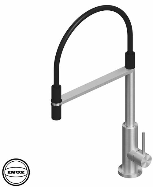 CM 9244 PANAREA MISCELATORE INOX CON MOLETTONE E DOCCIA