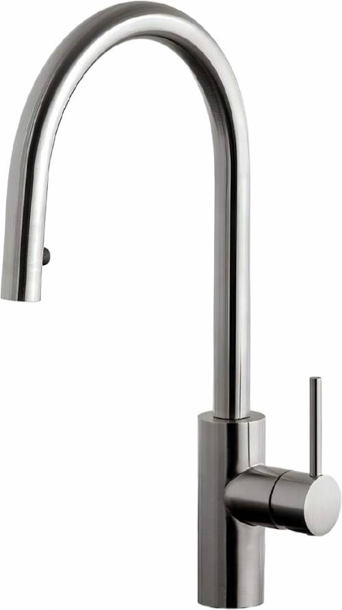 CROMBERG HMM0002 MISCELATORE con doccia inox satinato