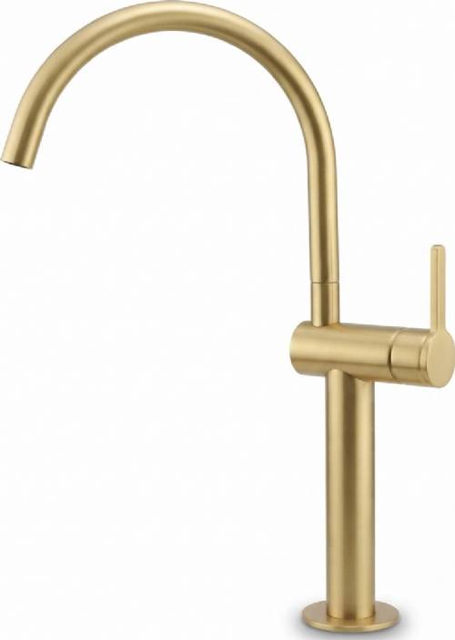 CROLLA 3780.PVD.BG MISCELATORE ICONICA con doccia PVD finitura oro