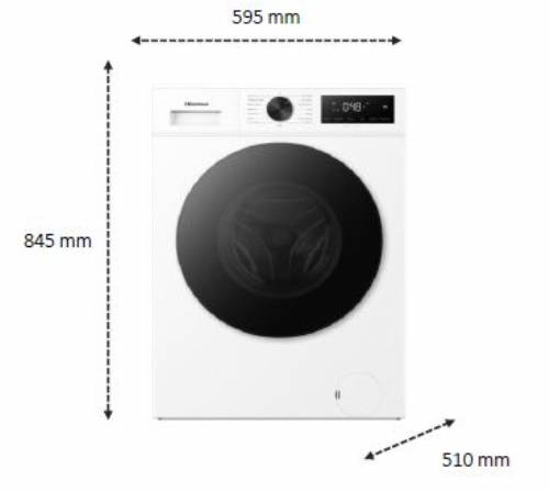 hisense WF1I9042BWP2 LVT,9K,1400,A-10%