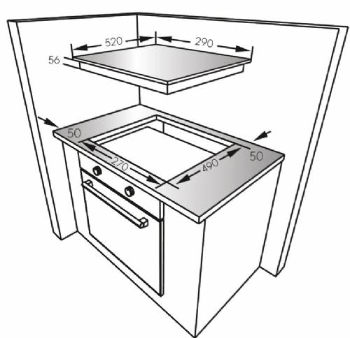 DAEWOO H7IT37M1IT PIANO induzione 78 cm