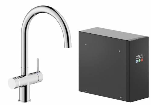 NOBILI LV0K133/AIOCR SISTEMA ALL-IN-ONE SORGENTE FRIZZA & BOLLENTE CROMO