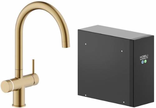 NOBILI LV0K133/EFRGTP SISTEMA FRIGO-GASATORE SORGENTE FRIZZA PVD AMBRA