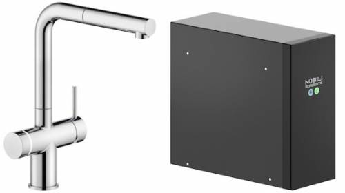 NOBILI LV0K117/EFRCR SISTEMA FRIGO-GASATORE SORGENTE FRIZZA CROMO