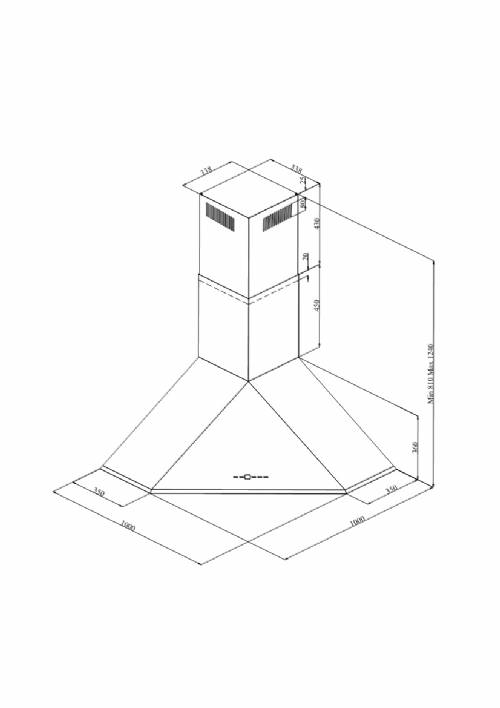 Silverline 3180 cappa a angolo