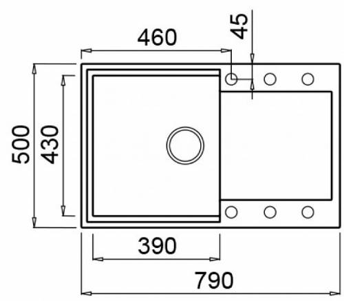Elleci LMY30073 EASY 300 lavello