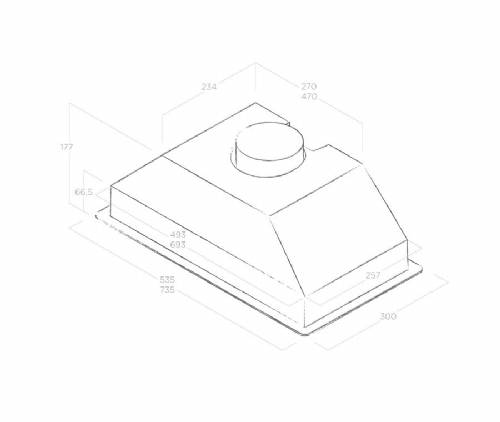 Elica ERA GR/A/72 - PRF0142701 cappa