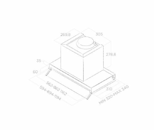 Elica BOX IN PLUS IXGL/A/90 PRF0097796A cappa