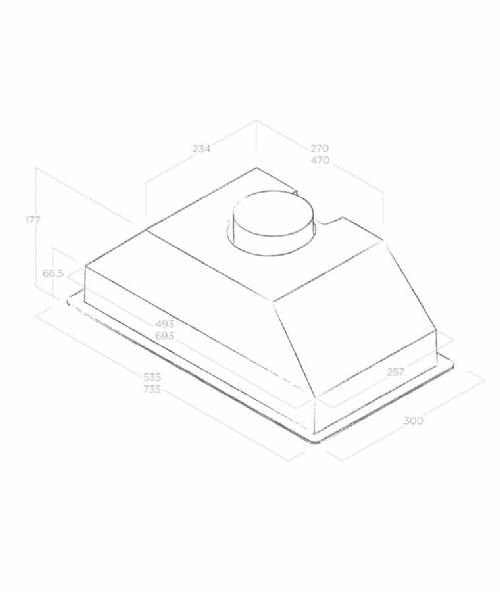 Elica ERA C BL/A/72 PRF0166823 cappa