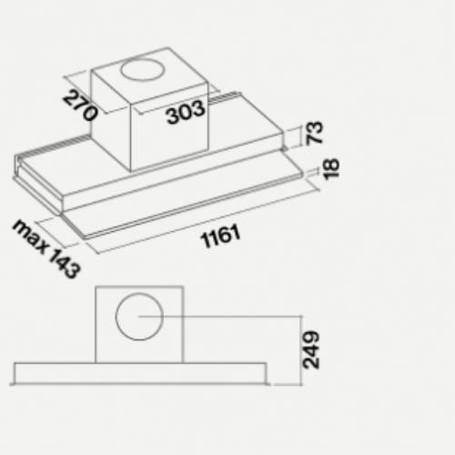 Falmec MOVE WALL cappa