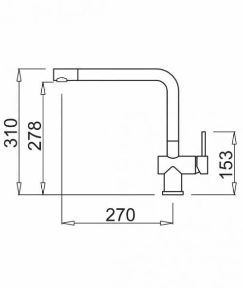Elleci MGKSTR40 STREAM miscelatore