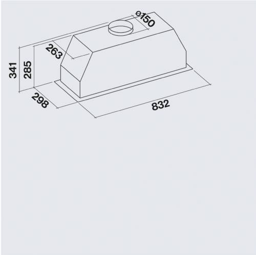 Falmec GRUPPO INCASSO PLUS NO-DROP cappa