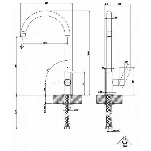 Foster 8441 000 miscelatore
