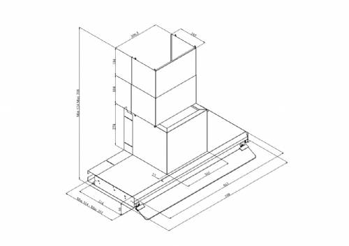 Silverline 3129 INSIDE 1 cappa incasso inox cm 60