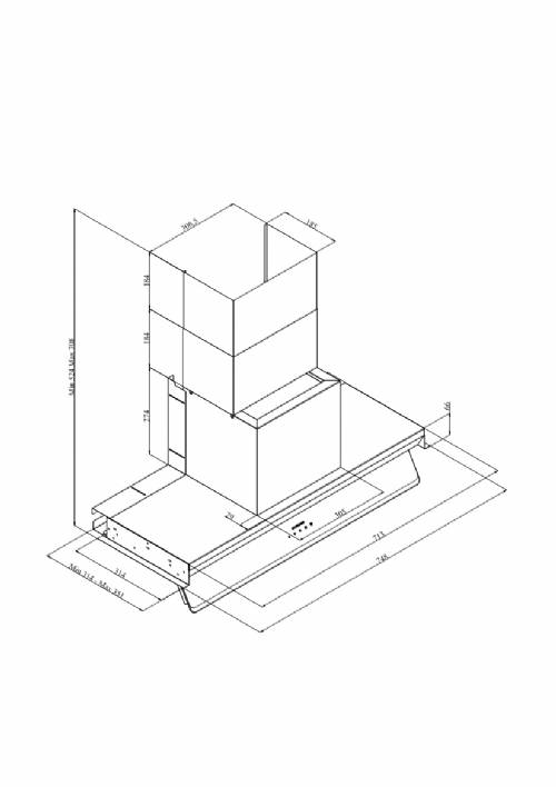 Silverline 3129 INSIDE 4 cappa incasso inox cm 75