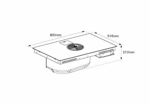 Bertazzoni P804ICH2M37NT piano cottura + cappa