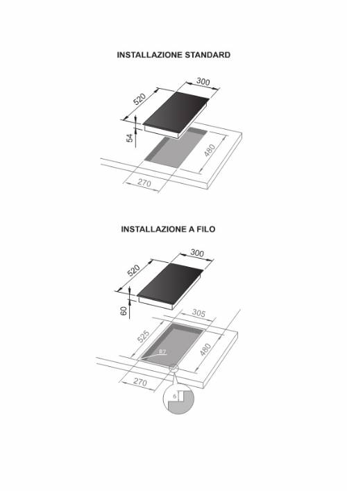 De Longhi SLI 302 piano cottura