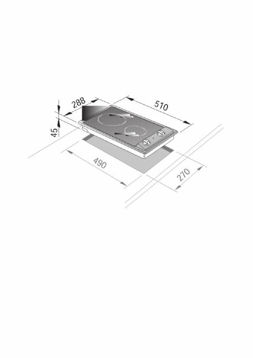 De Longhi AVI 23-2 piano cottura