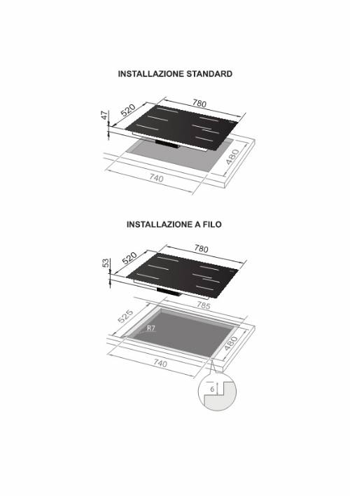 De Longhi SLI 804 piano cottura
