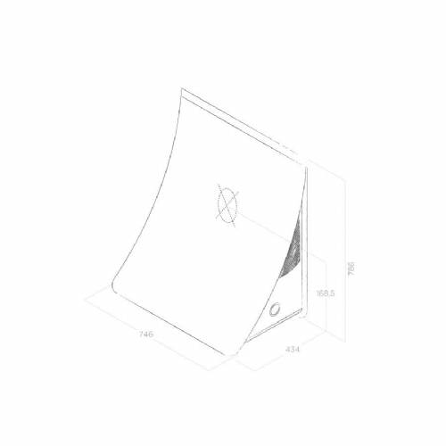 Elica NUAGE DRYWALL/F/75 - PRF0096484 cappa